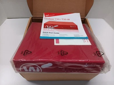 WATCHGUARD FIREBOX T35 MODEL WGT35003-US 3yr Basic MS3AE5 **NEW IN BOX** - Image 1 of 4