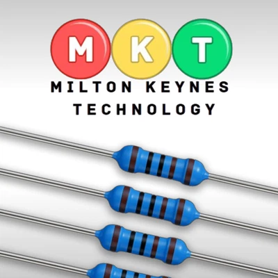 1/2W 0.5W Metal Film Resistors 1% tolerance 1 ohm to 10M ohm available 10 pack - Image 1 of 4