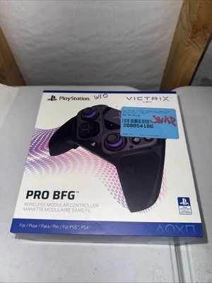 PDP Victrix Pro BFG Video Game Controller 052-002-BK for Sony PS 5, 4 & PC - Image 1 of 4