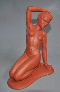 seltene FBS Mitterteich Keramik Frauenakt 210 nude Akt Figur Skulptur Frau - Picture 1 of 6