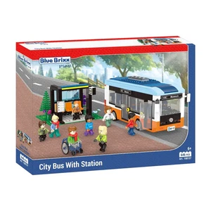 BlueBrixx - Stadtbus mit Haltestelle - Bild 1 von 1