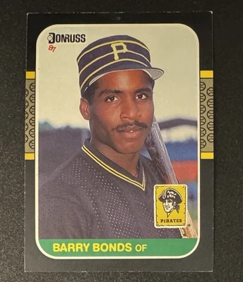 Barry Bonds 1987 Donruss ROOKIE #361 - Pittsburgh Pirates - Image 1 of 2