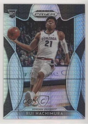 2019-20 Panini Prizm Draft Picks Hyper Prizm /75 Rui Hachimura #10 Rookie RC - Image 1 of 2