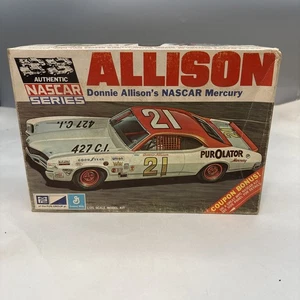 1973 MPC Mercury Cyclone #21 Donnie Allison # 1-1704 Vintage Nascar AMT Read Des - Bild 1 von 6