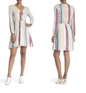 Damen Kleid gestreift Schienen Größe M  - Bild 1 von 4