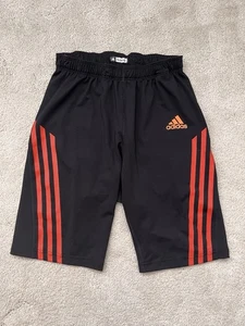 Men’s Adidas Cycling Shorts - Black & Orange - Size Medium - Picture 1 of 5