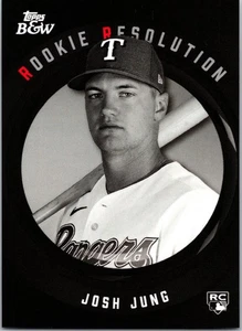 2023 Topps blanco y negro #RR3 Josh Jung resolución de novato - Imagen 1 de 2