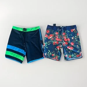 Hurley Phantom Boardshorts (32) and a Bonus Pair Of Reef NWT - Picture 1 of 5
