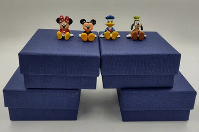 NEW Disney Arribas Brothers Mini Crystal Figurine Set Mickey Mouse and Friends - Image 1 of 4