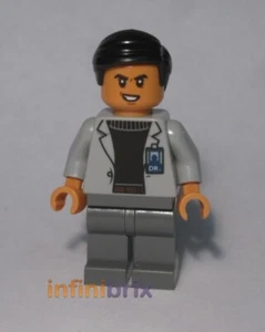 Lego Dr. Wu Minifigure from set 75939 Jurassic World NEW jw068 - Picture 1 of 1