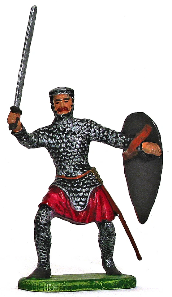 Preiser Elastolin 7296 (51002) Espada y Cometa Escudo sin usar, en caja pintado 70 mm colores varían Foto 1 de 1