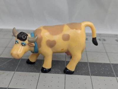 Figura de PVC de ubres de vaca de granja de sésamo de 2 pulgadas adorno de pastel Foto 1 de 4