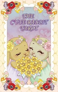 Tarot Deck CUTE RABBIT TAROT Cards 78 Japanese Ver. Box Luna Factory - Picture 1 of 6