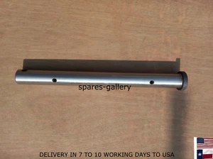 30MM X 200MM  Mini Excavator Bucket Pin With 2 Grease Hole  (2 Pieces) - Picture 1 of 3