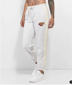 NWT Champion Women’s L Heavyweight Reverse Weave Jogger Sweatpants Light Gray - Picture 1 of 20