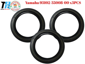 For Yamaha Outboard 93102-35008-00 Oil Seal 40hp 35x50x7mm 93102-35M18 x3pcs - Picture 1 of 8