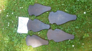 5 ud. letreros de astas con compartimento de pino 36 x 19 cm / letreros de trova / decoración 1 - Imagen 1 de 2