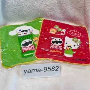 Sanrio Cinnamoroll Hello Kitty Pringles collaboration hand towel Set Kawaii JP - Picture 1 of 8