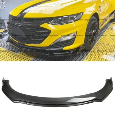 For Chevrolet Impala Universal Front Bumper Lip Spoiler Splitter Carbon Fiber Foto 1 de 4