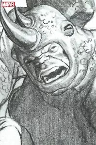Wolverine #32 Alex Ross 1:100 Virgin Sketch Variant Marvel 2023 Rhino quasi nuovo - Foto 1 di 1