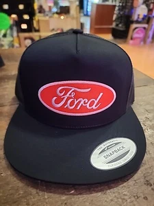 Ford  Trucker Hat Mesh Hat Snapback Hat Cap Logo Cap - Picture 1 of 5