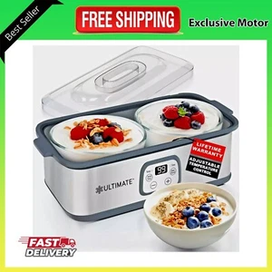 Ultimate Probiotic Yogurt Maker with Adjustable Time & Temp Control - Make Tr... - Picture 1 of 11