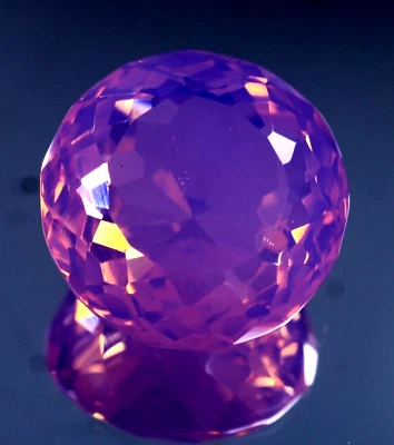 75.60 Ct. Large Pink Opal Round Australian Untreated Loose Gemstone @Best Price - Image 1 of 4