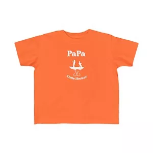 Toddler's Funny Fishing Tee Cute Humorous T Shirt for Kids - Picture 1 of 16