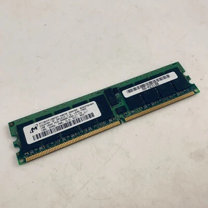 MICRON MT18HTF12872Y-40EA2 1GB PC2-3200R DDR2-400 ECC REG RAM - Picture 1 of 2