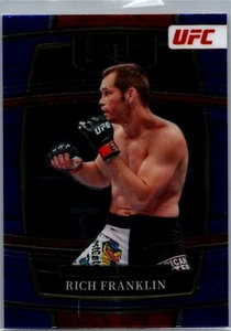 2022 Panini Select UFC #72 Rich Franklin Blue Middleweight - Picture 1 of 2
