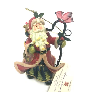 Weihnachten Santa Harz & Metall Ornament Home Interiors & Geschenke Neu mit Etikett - Bild 1 von 5
