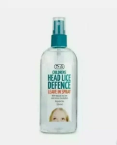 Head Lice Repellent Spray 150ml School Childrens Kids Girls Boys Unisex - Dr J's - Picture 1 of 2