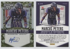 2015 Panini Prizm Collegiate Draft Picks Camo /199 Marcus Peters Rookie Auto RC