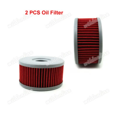 2x Oil Filter For Suzuki SP400T DR400S GN400 SP250 GN250 SG350 DR350 DR350S - Image 1 of 4
