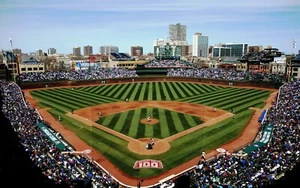 Chicago Cubs Wrigley Field 100 Jahre Geburtstag 2014 Foto scharfe Details - Bild 1 von 1