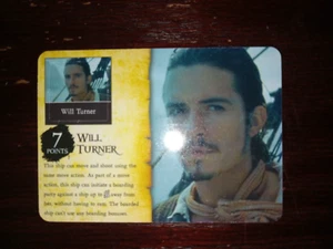 WizKids Pirates Of The Caribbean - Will Turner #020 CSG Unpunched - Picture 1 of 2