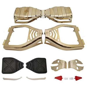 8,5 ZOLL ALL TERRAIN Hoverboard GEHÄUSE SCHALE (8,5") - GOLD CHROM - Bild 1 von 1