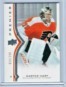 2020-21 Upper Deck Premier Carter Hart Base #'ed 059/299 - Bild 1 von 1