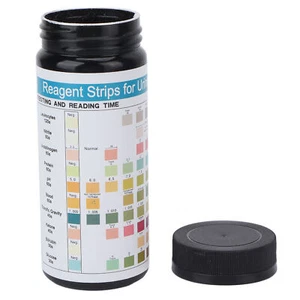 100X Urine Test Strip 10 Parameters Urinalysis Dip-Stick Testing Kit - Picture 1 of 12