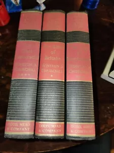 A History of the English Speaking Peoples by Winston S Churchill, 3 Vol First Ed - Foto 1 di 9