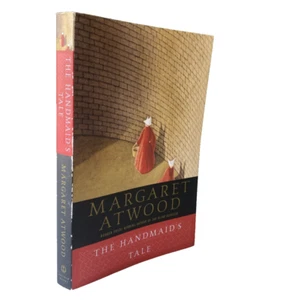 The Handmaid's Tale Softcover Book Home Library Reading Media Margaret Atwood - Foto 1 di 8
