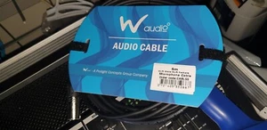 WAUDIO 5m XLR Stecker - XLR Buchse Mikrofonkabel - Bild 1 von 4
