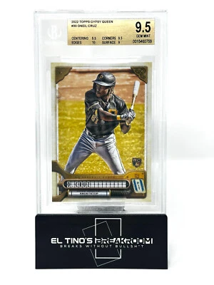 ONEIL CRUZ 2022 Topps Gypsy Queen #30 RC BGS 9.5 Gem Mint PIRATES - Image 1 of 2