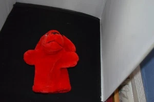 Clifford the Big Red Dog Plush 9" Hand Puppet Scholastic Box 1A - Picture 1 of 3