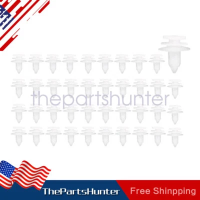 Clip de guardabarros para panel de puerta blanco 40 piezas para Dodge Grand Caravan 2001-2007 Foto 1 de 4