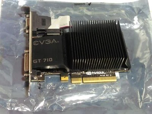 EVGA NVIDIA Geforce GT710 01G-P3-2710-KR 1GB PCIe Graphics Card - Picture 1 of 8