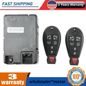 601-082 Wireless Ignition Module w/ Remote Key For Jeep Dodge Chrysler Ram 09-15 - Picture 1 of 16