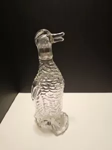 Clear Glass Decanter W/ Stopper 12.75" Height - Picture 1 of 6