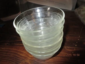 6 VINTAGE PYREX CUSTARD CUPS--6 OZ. EACH--#T15-8 - Picture 1 of 24