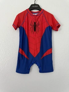 Spider-Man Toddler Boy Swim Suit Size: 5 - Picture 1 of 9